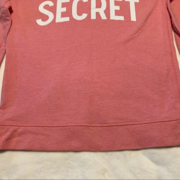 Victoria’s Secret Logo Back Hooded Sweatshirt M - Picture 10 of 12